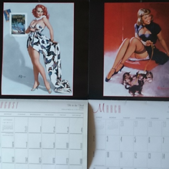 Gil Elvgren Art Pinups Gil Elvgren 207 2008 Calendars Poshmark